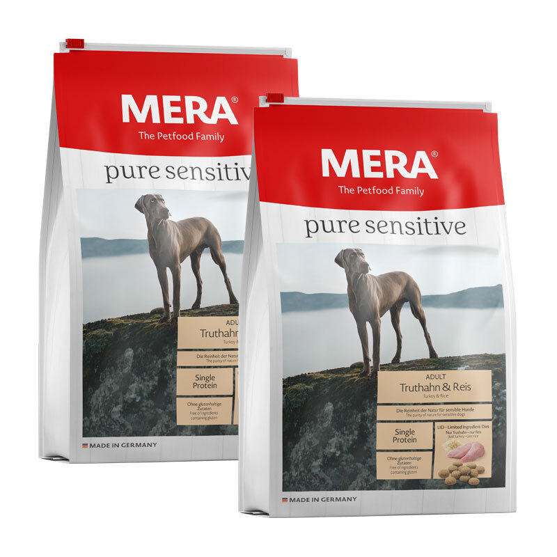 Mera Pure Sensitive Truthahn & Reis 2x12,5kg