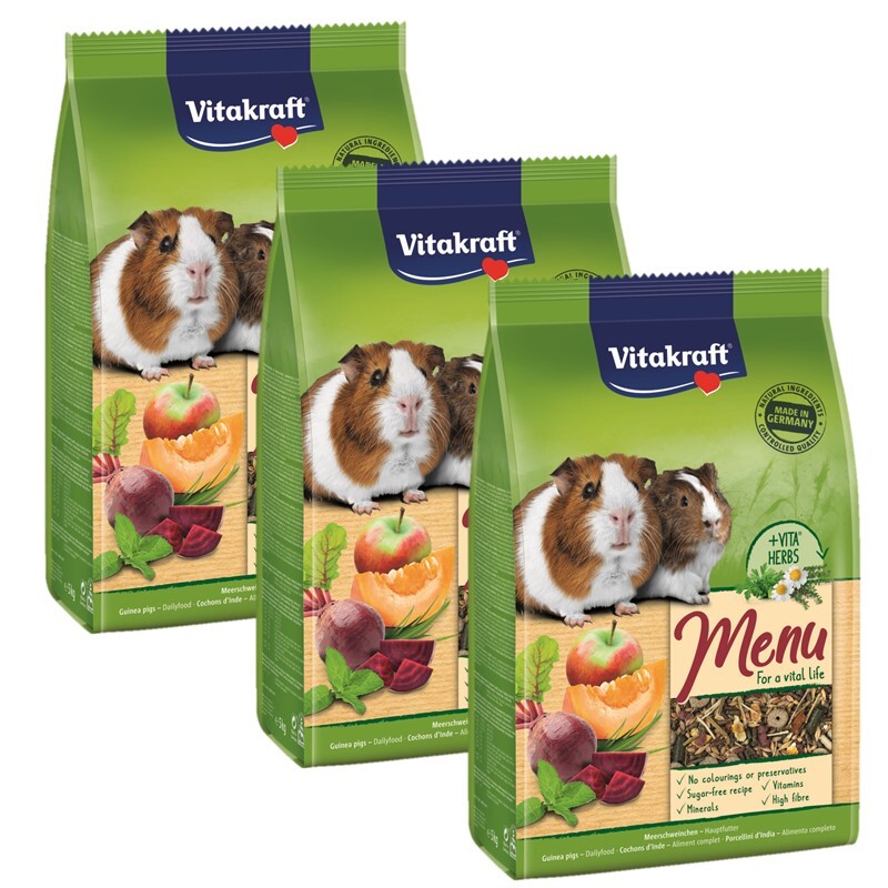 Vitakraft Premium Menü Vital Meerschweinchen 3x5kg