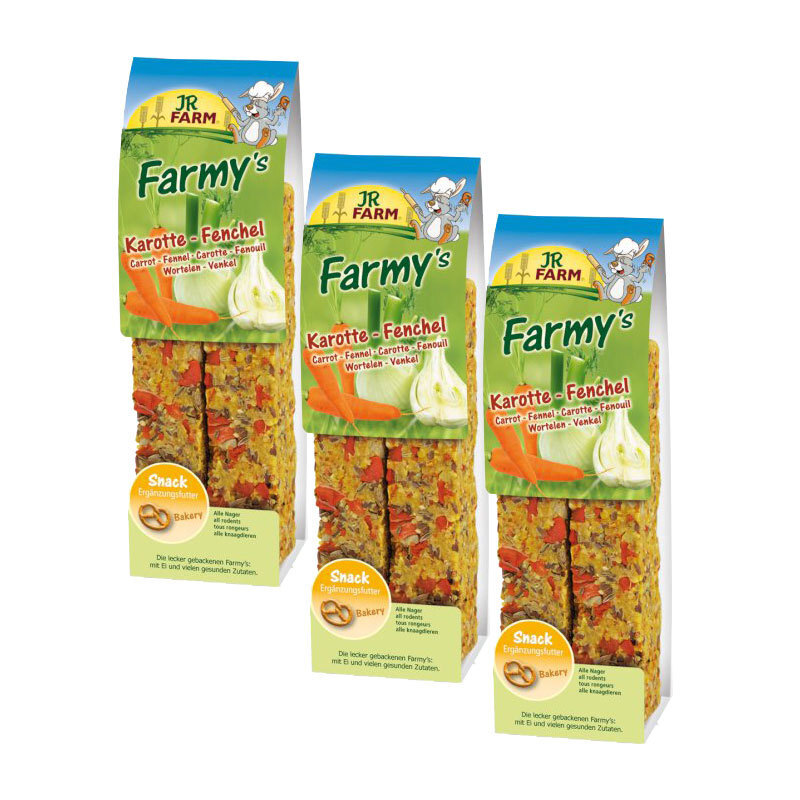 JR Farm Farmy's Karotte-Fenchel 3x160g
