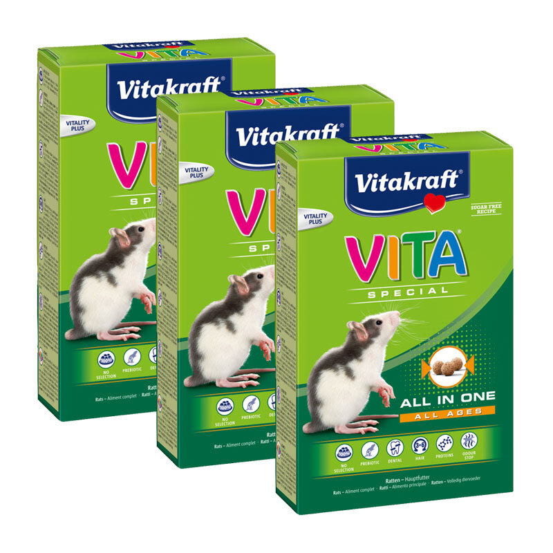Vita Special Ratte 3x600g