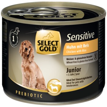 Sensitive Junior Kurczak i ryż 6 x 200 g