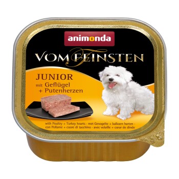 Vom Feinsten Junior 22x150g Geflügel & Putenherzen
