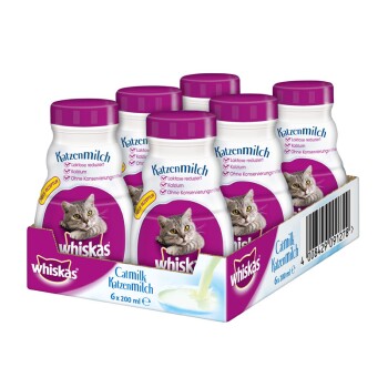 Whiskas Lait Pour Chat 6 X 0 Ml Maxi Zoo