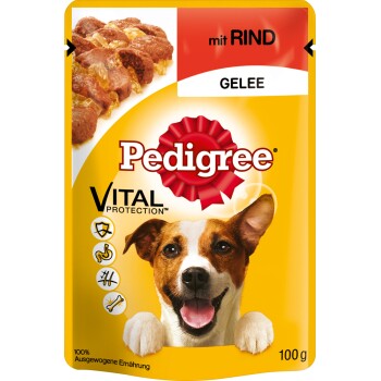 Portionsbeutel 24x100g Rind in Gelee