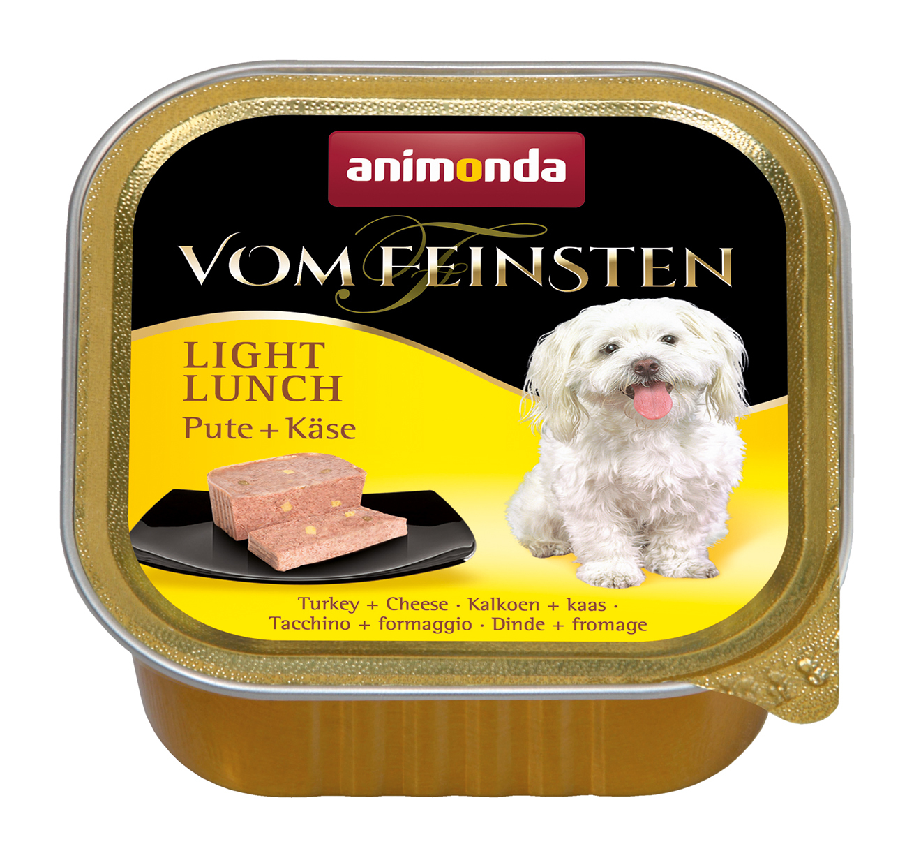 Animonda Vom Feinsten Light Lunch 22x150g Pute & Käse