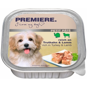 Petit Pâté 11x150g Truthahn & Lamm