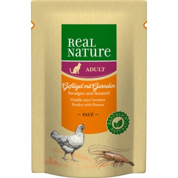 Classic Adult 12x85g Geflügel mit Garnelen, Seealgen und Sesamöl in Paté