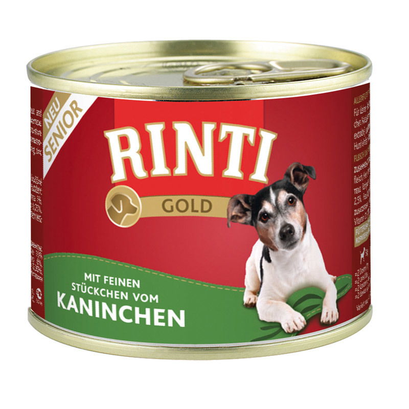 Rinti Gold Senior 12x185g Kaninchen