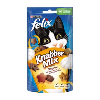 Felix Knabbermix 8 X 60 G Original Maxi Zoo