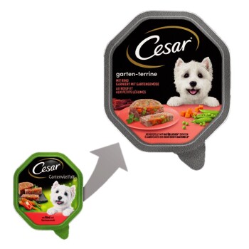 Jardin diversité 14 x 150 g Bœuf et sélection de légumes