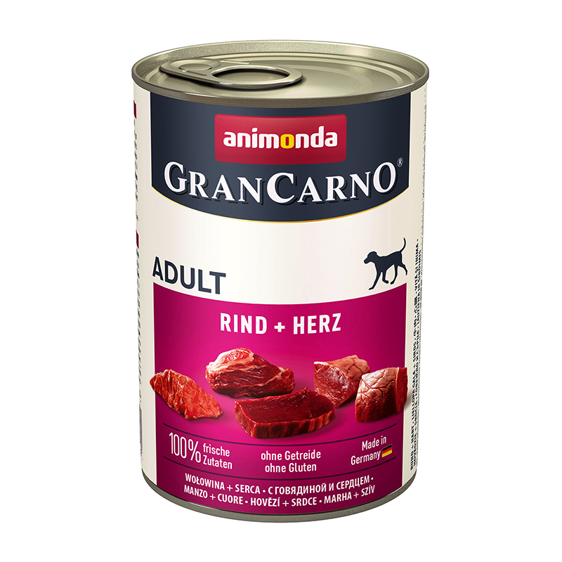 Animonda GranCarno Original Adult 6x400g Rind & Herz