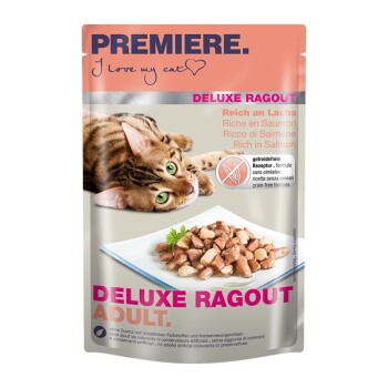 Deluxe Ragout Adult 22x85g Reich an Lachs