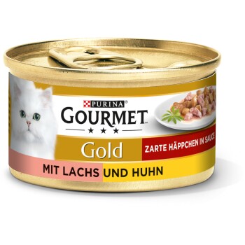 Gold Zarte Häppchen 12x85g Lachs & Huhn