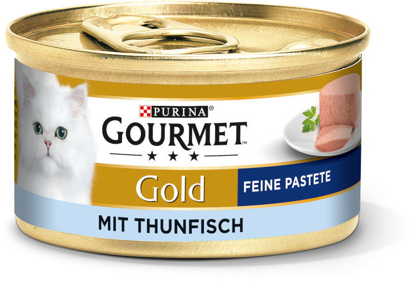 Gold Feine Pastete 12x85g Thunfisch