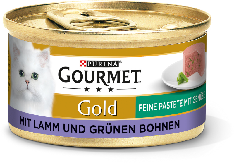 Gold Feine Pastete 12x85g Lamm & grüne Bohnen