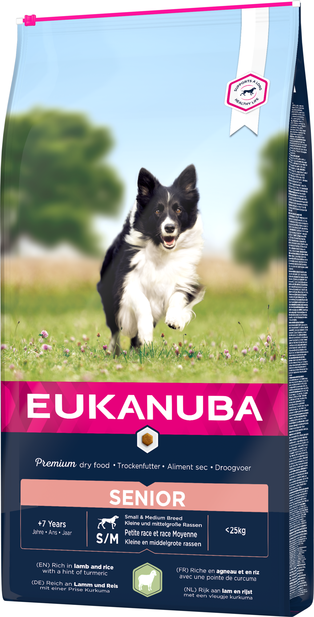 Eukanuba Senior Small & Medium Breed Lamm & Reis 12kg