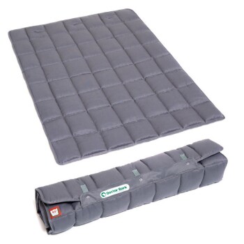 Liegedecke Portable Grau