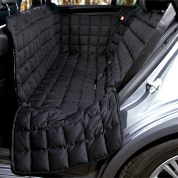 Autoschondecke Rückbank 3-Sitz Schwarz L