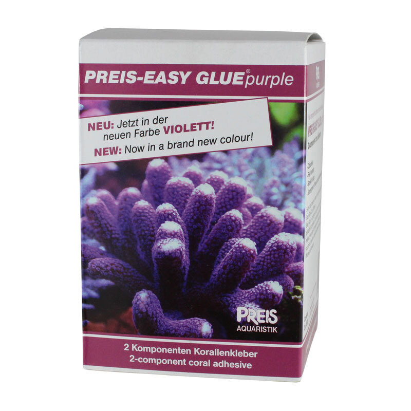 Preis-Aquaristik Easy Glue purple 2x100g