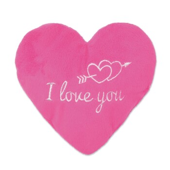 Schmusekissen Herz "I love you"