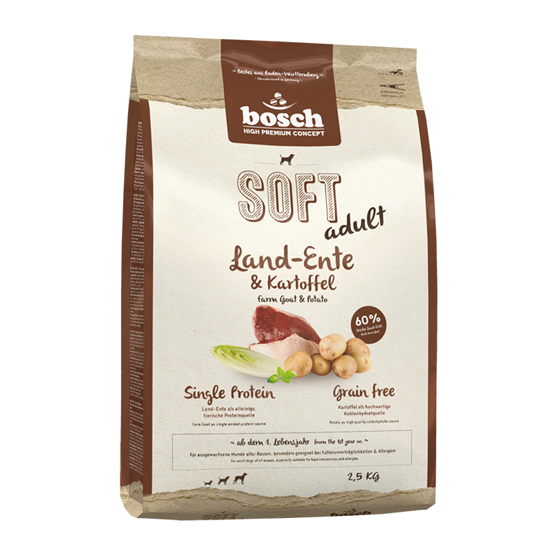 Bosch Soft Land-Ente & Kartoffel 2,5kg