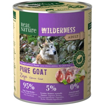 WILDERNESS Adult 6x800 g Pure Goat Chèvre