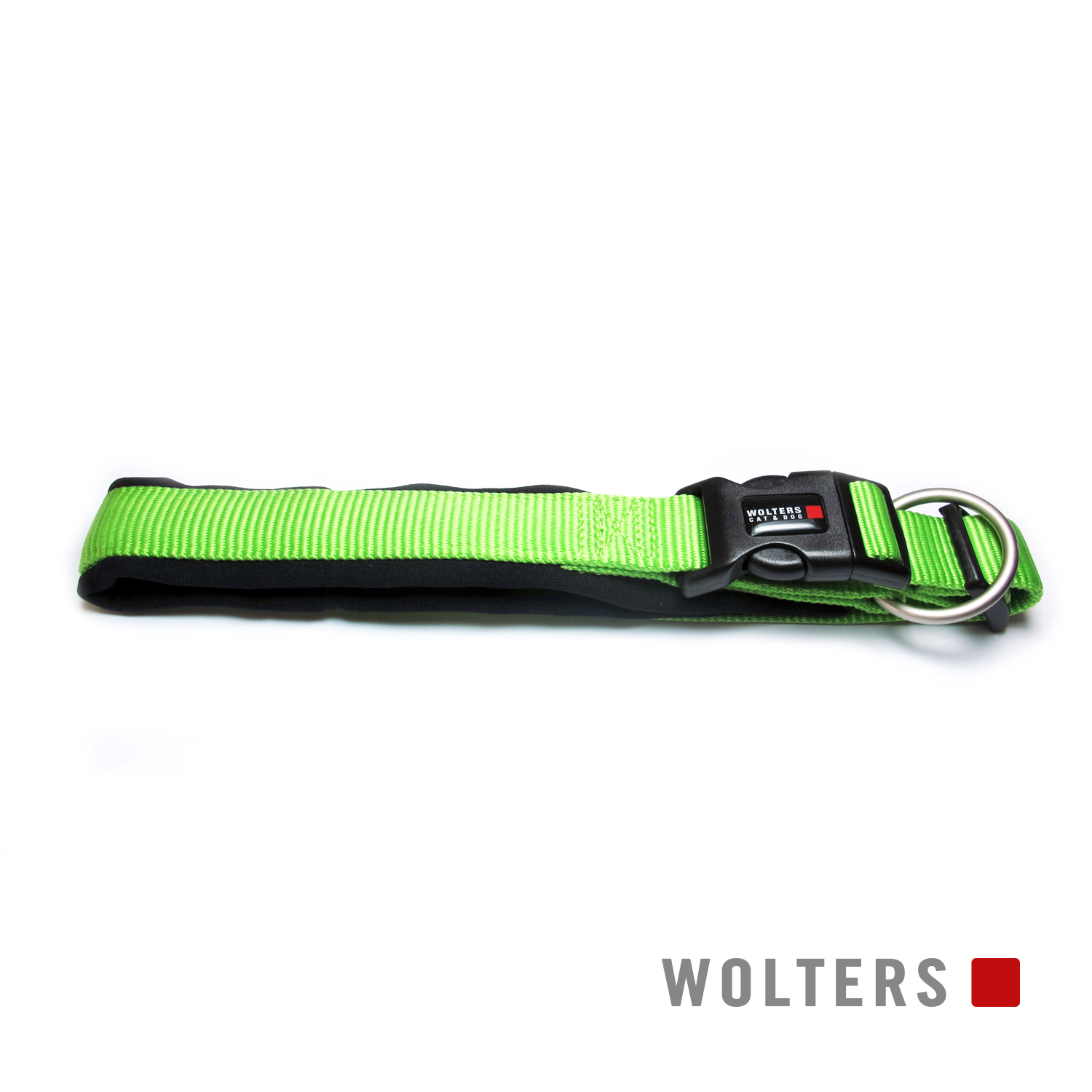 Wolters Halsband Professional Comfort Kiwi/Schwarz 35-40cm x 30mm