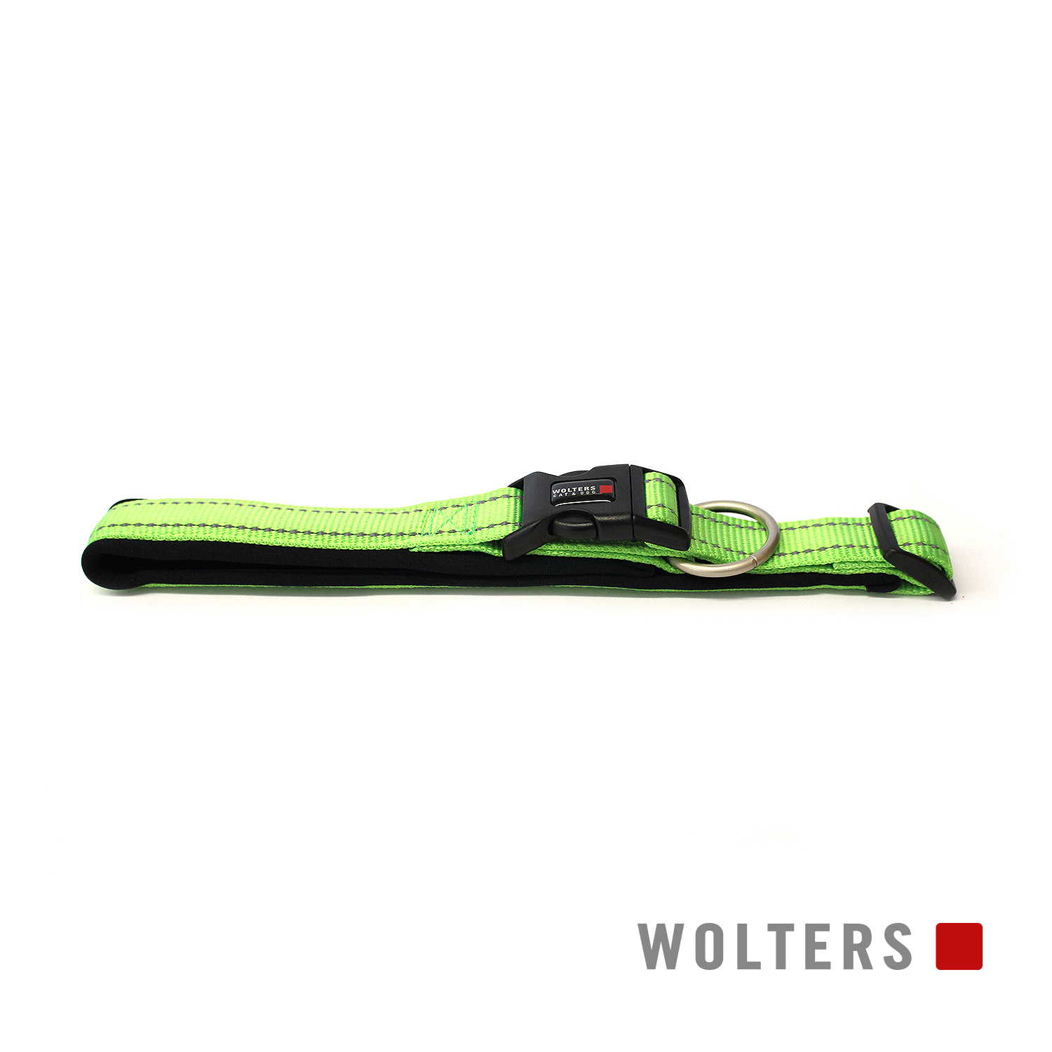 Wolters Halsband Professional Comfort Kiwi/Schwarz 40-45cm x 30mm