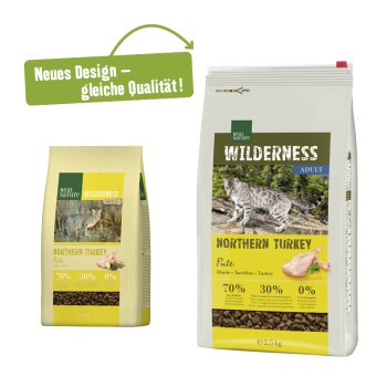 WILDERNESS Northern Turkey Adult 2,5 kg