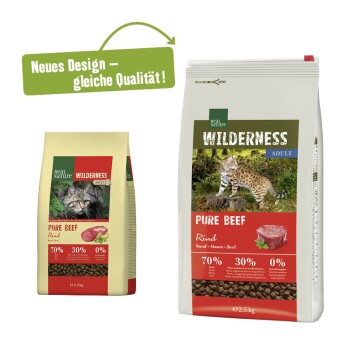 WILDERNESS Pure Beef Adult 2,5 kg