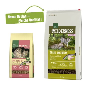WILDERNESS True Country Kitten Pollo con Pesce 7 kg