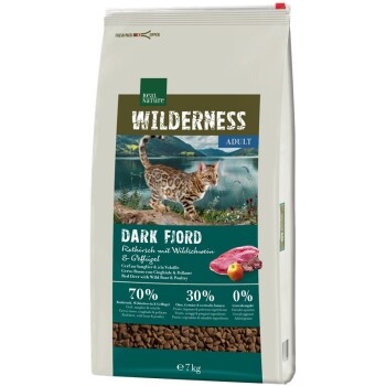 WILDERNESS Dark Fjord Adult Rothirsch, Wildschwein & Geflügel 7kg