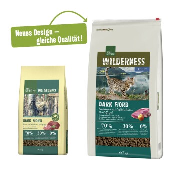 WILDERNESS Dark Fjord Adult Rothirsch, Wildschwein & Geflügel 7kg