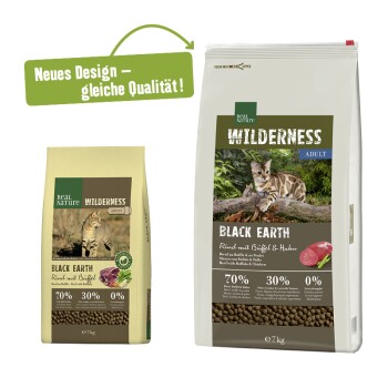 WILDERNESS Black Earth Adult Rind, Büffel & Huhn 7kg
