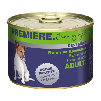 Best Meat Adult 6x185g Reich an Kaninchen