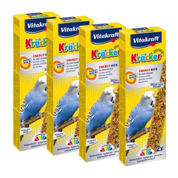 Kräcker Wellensittich 4x2er Energie-Kick