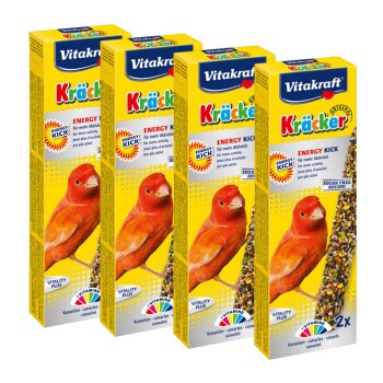 Kanarienvogel Kräcker 4x2er Energy-Kick