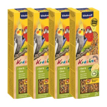 craker pour perruches 4 x 2 Kiwi - Agrumes