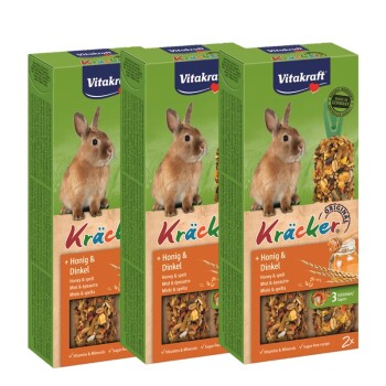 Kräcker Lapins nains 3x2 Épeautre au miel