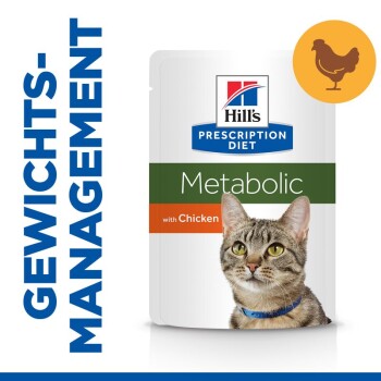 Prescription Diet Metabolic Weight Management mit Huhn 12x85g