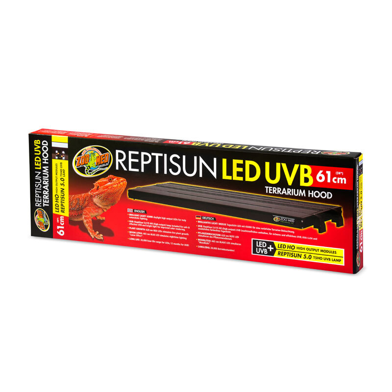 ZooMed ReptiSun LED + UVB Aufsatzleuchte 60 cm