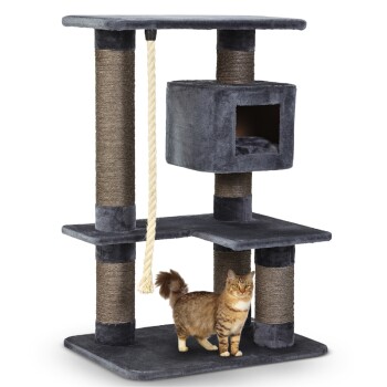 Anione Arbre A Chat Xxl Candy Gris Maxi Zoo