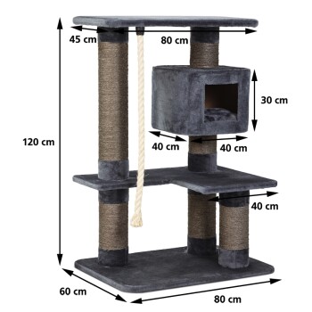 Anione Arbre A Chat Xxl Candy Gris Maxi Zoo Anione Arbre A Chat Xxl Candy Gris Maxi Zoo