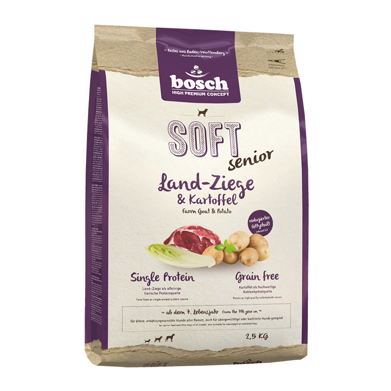 Bosch Soft Senior Land-Ziege & Kartoffel 2,5kg