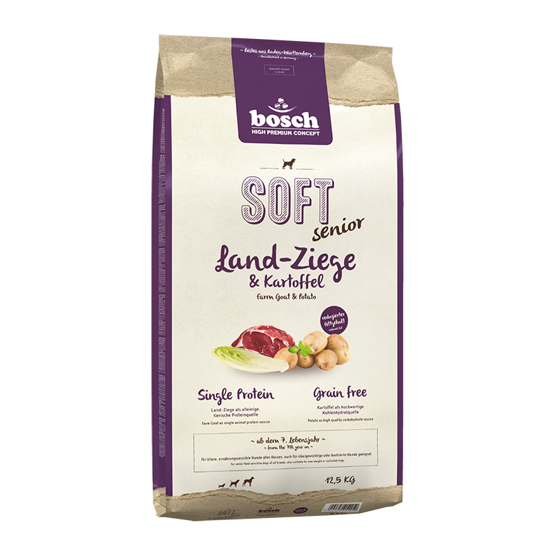 Bosch Soft Senior Land-Ziege & Kartoffel 12,5kg