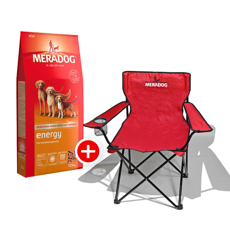 Mera Dog Energy 12,5kg + Campingstuhl gratis
