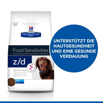 Prescription Diet Food Sensitivities z/d Mini Original 6kg