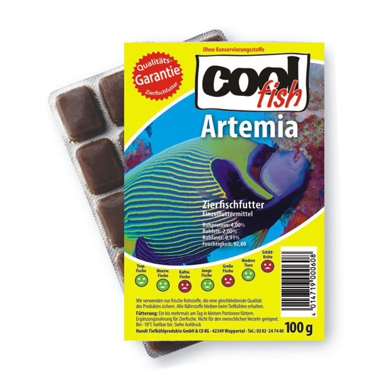 Cool Fish Artemia Blister 15 x 100 g