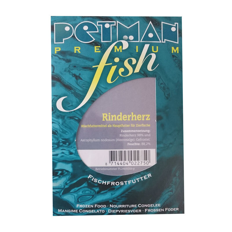 Petman Fish Rinderherz Blister