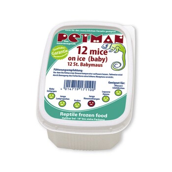 Mice on ice - baby 18 x 12 Stück